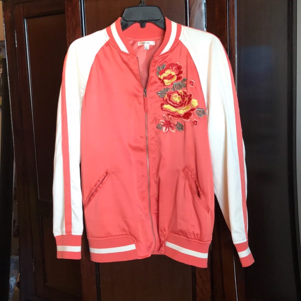 Sophie max orange bomber